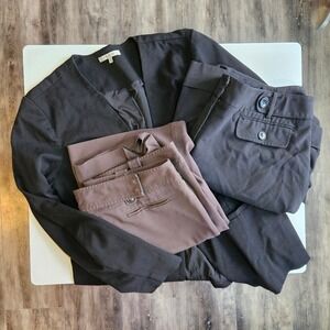 Lot of 3 Business Blazer Pants Women XL 16 Office Work Career Professional